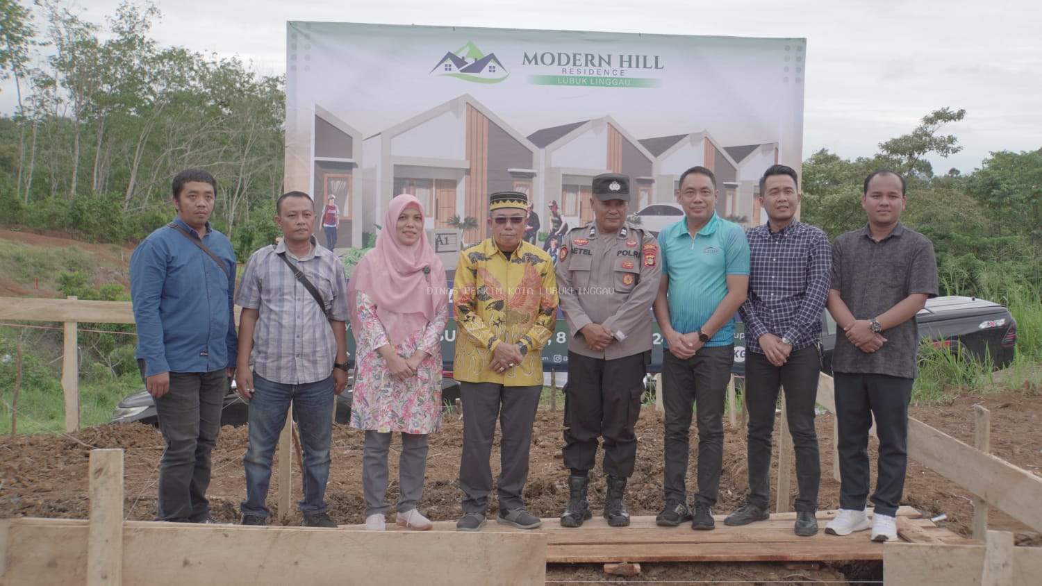 Peletakan Batu Pertama Modern Hill Residence Lubuk Linggau